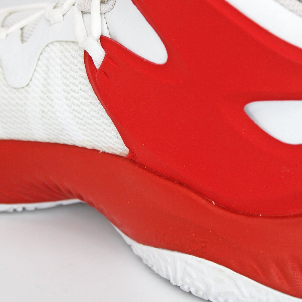 Adidas Men's Explosive Bounce Basketball Shoe CQ1572 White Red: Size 15 - Picture 8 of 9